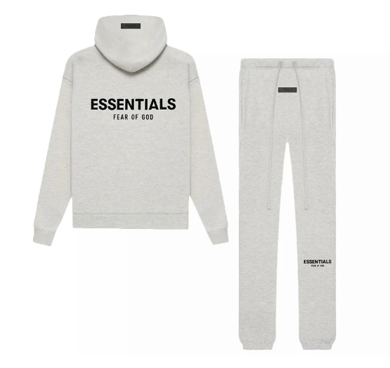 Fear of God Essentials Sweatsuit Light Oatmeal