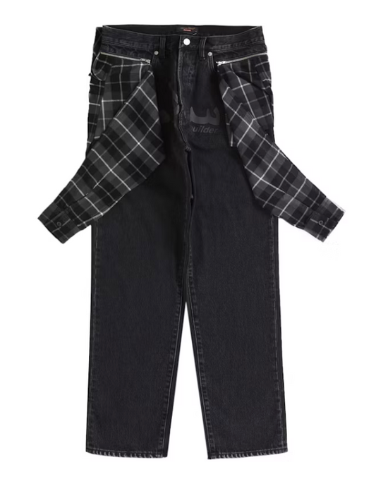 Supreme UNDERCOVER Layered Jean Black