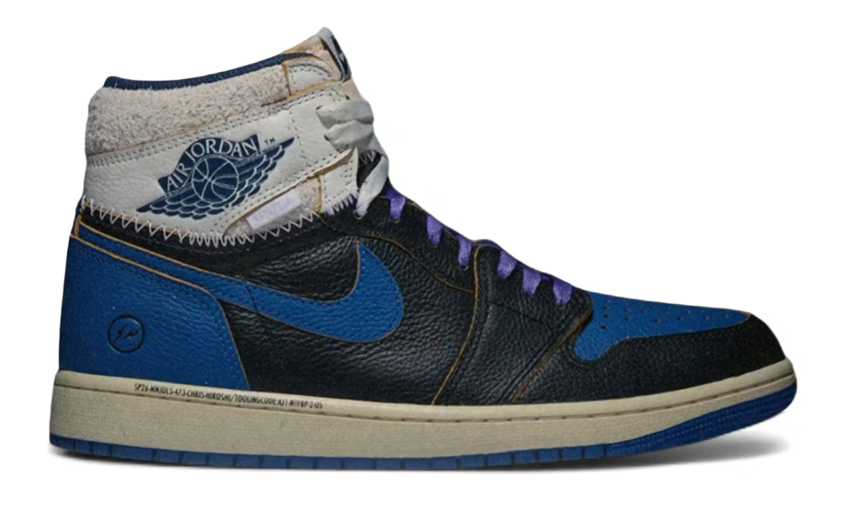 Jordan 1 Retro High OG SP Fragment x Union LA Sport Royal