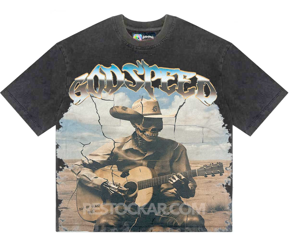 Godspeed Virtuoso Grey Wash Tee
