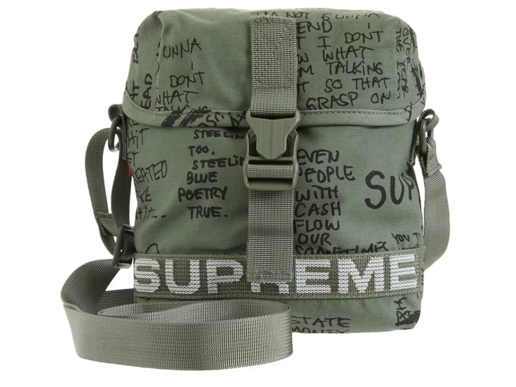 Supreme Field Side Bag Olive Gonz