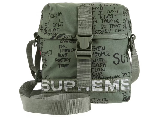 Supreme Field Side Bag Olive Gonz