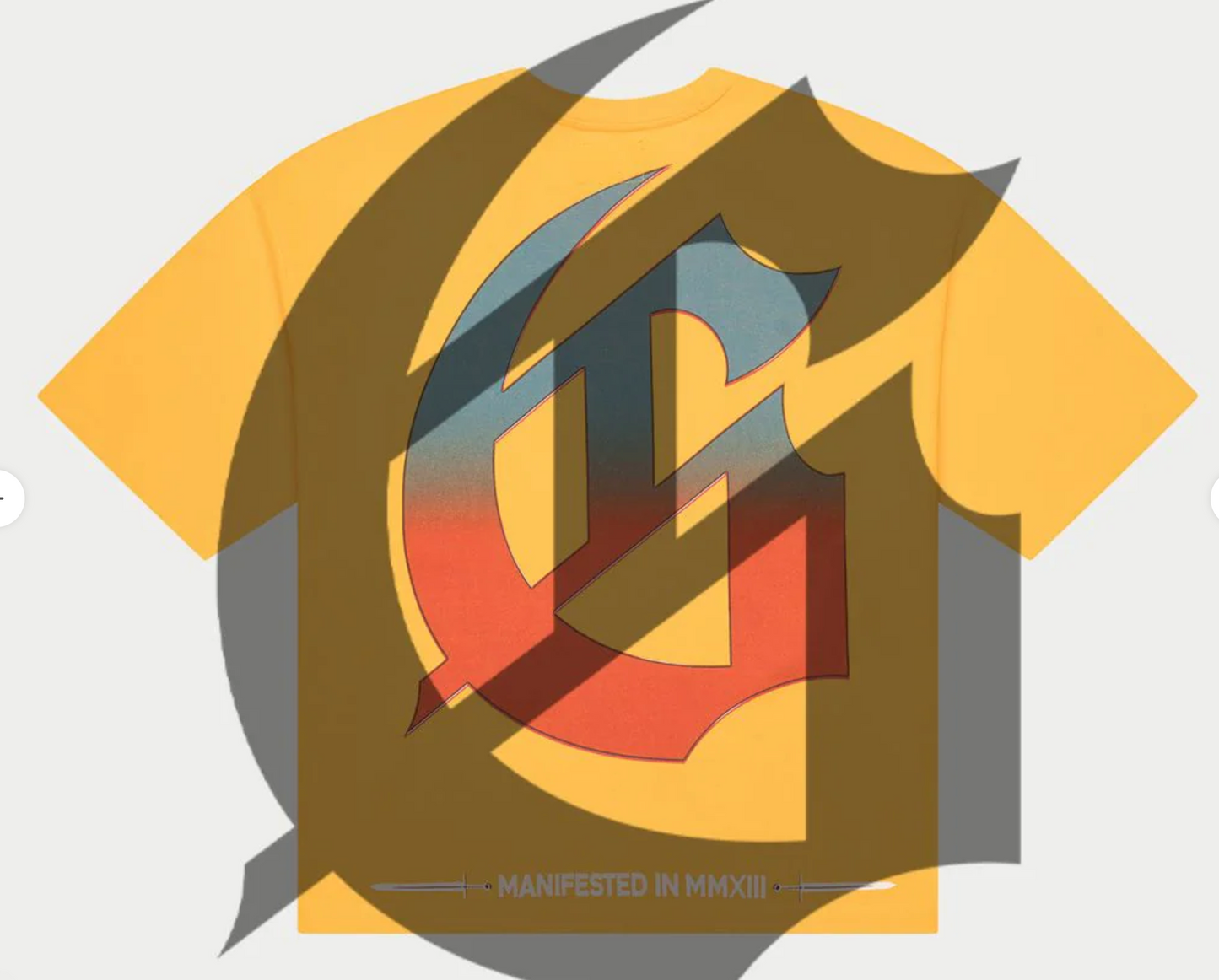 Godspeed Pool Party T-shirt Yellow Wash