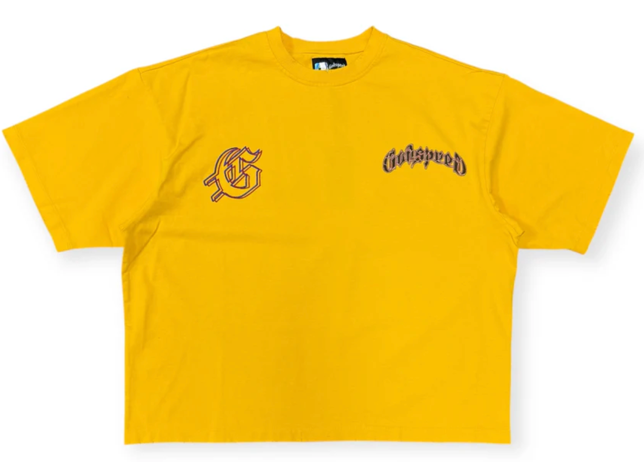 Godspeed GSPD Run Club T-Shirt Yellow