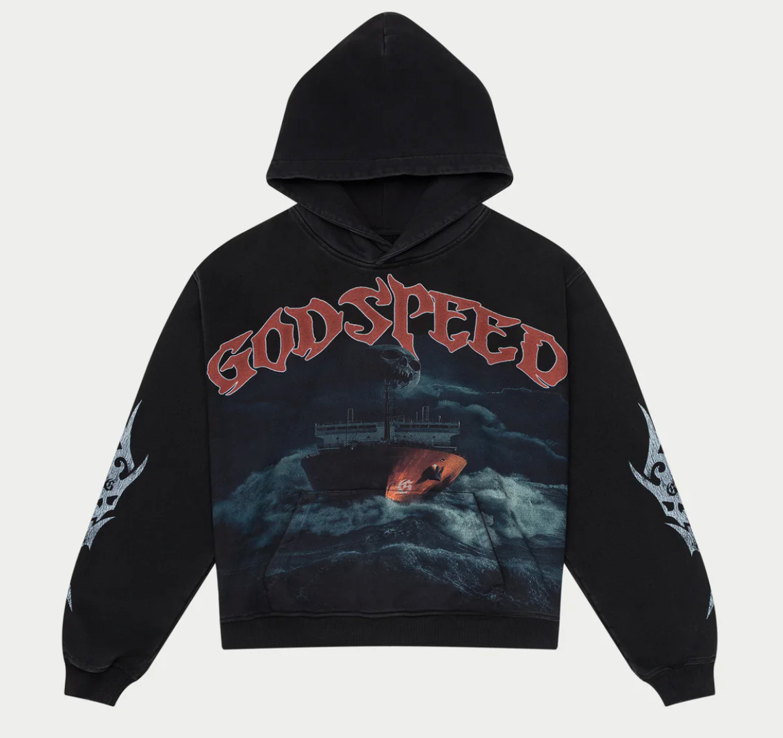 Godspeed Seasick Hoodie Black