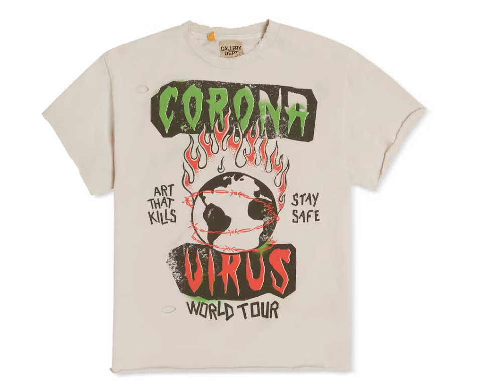Gallery Dept. ATK Corona Tour T-shirt White