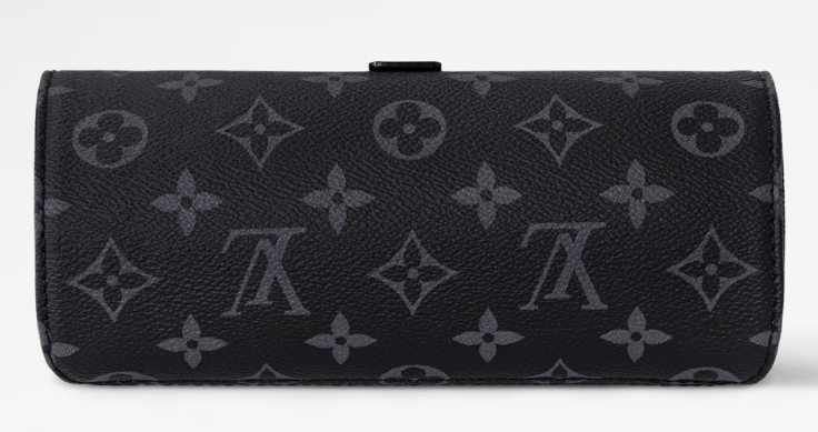 Louis Vuitton 3 Watch Case Monogram Eclipse