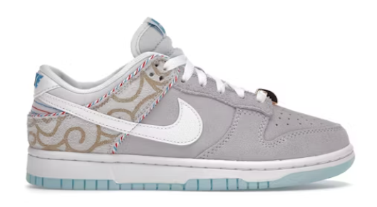 Nike Dunk Low SE Barber Shop Grey