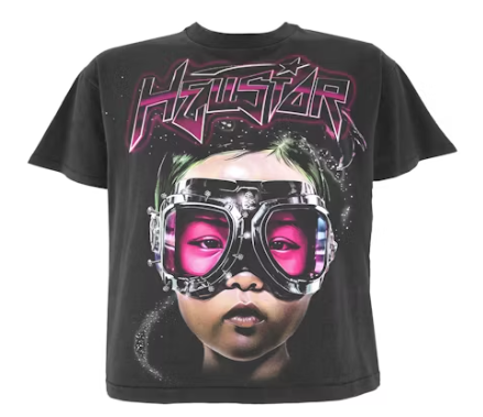 Hellstar The Future T-Shirt Black/Pink