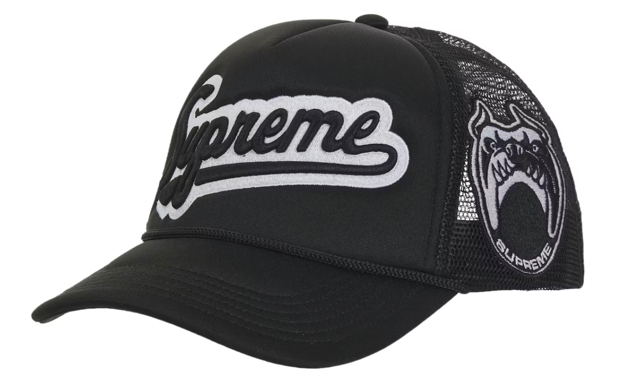 Supreme University Mesh Back 5-Panel Black