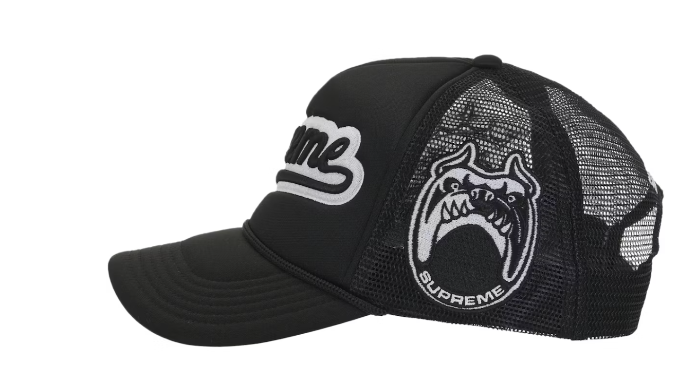 Supreme University Mesh Back 5-Panel Black