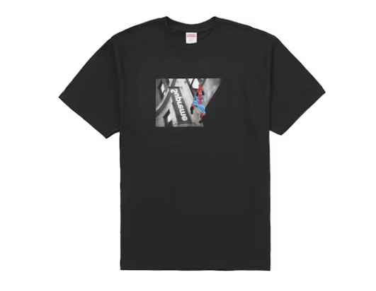 Supreme Spider-Man Tee Black