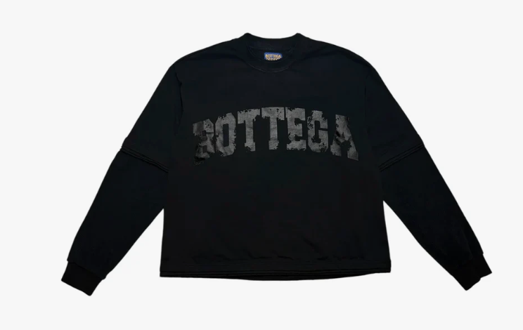 Bottega Desires Black War Long Sleeve