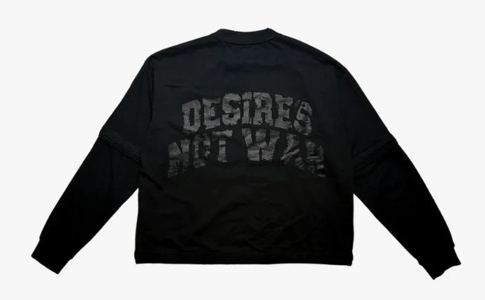Bottega Desires Black War Long Sleeve