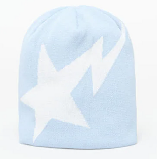 Bape Sta Knit Beanie Sax