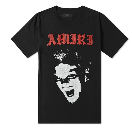 Amiri Lost Boys Rhinestone Tee Black