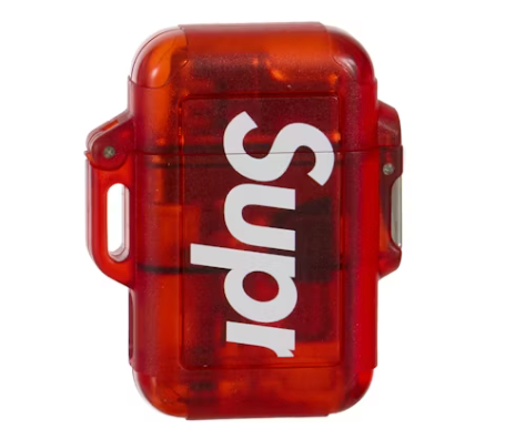 Supreme Windmill Zag Lighter Red