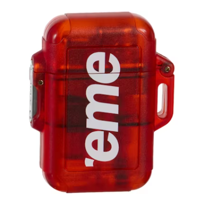 Supreme Windmill Zag Lighter Red