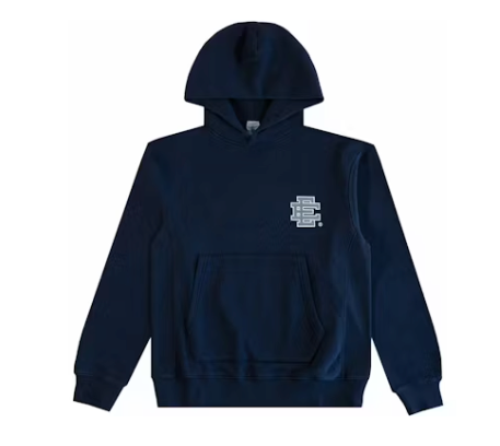 Eric Emanuel EE Basic/Core Hoodie Navy/Grey & Sweatpants Set