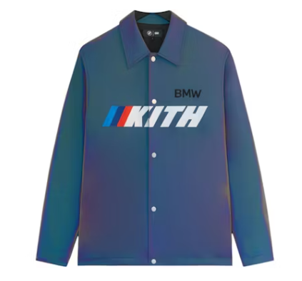 Kith x BMW Kieran Coaches Jacket Techno Violet