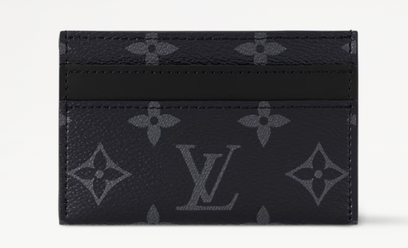 Louis Vuitton Double Card Holder Monogram Eclipse