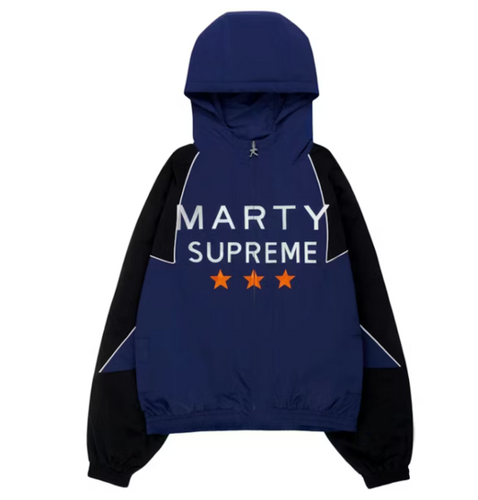 NAHMIAS x Marty Supreme A24 Classic Warm Up Jacket Navy