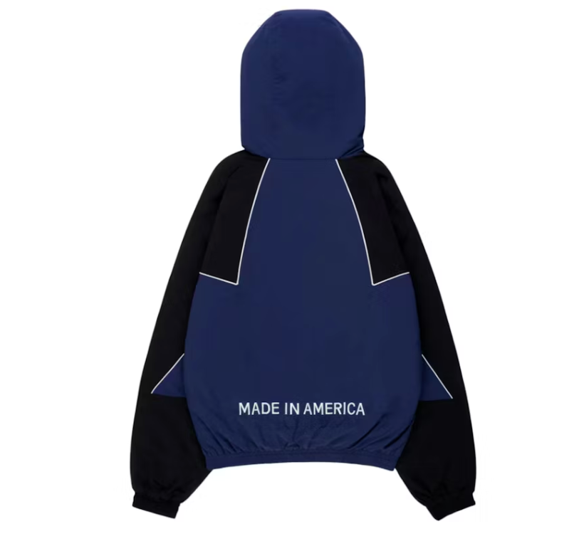 NAHMIAS x Marty Supreme A24 Classic Warm Up Jacket Navy