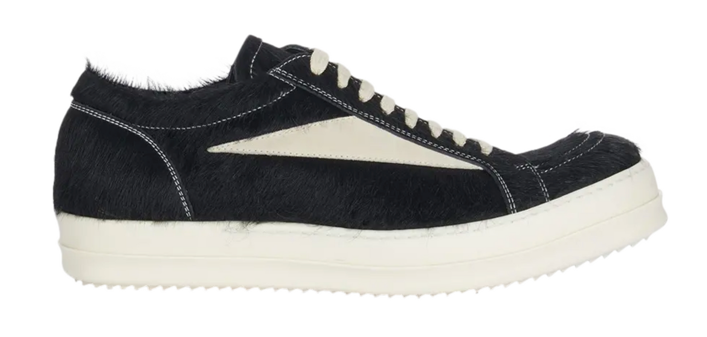 Rick Owens Lido Runway Vintage Sneaker Black Milk