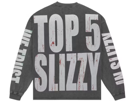 Godspeed Top 5 Slizzy L/S Boom T-shirt Grey