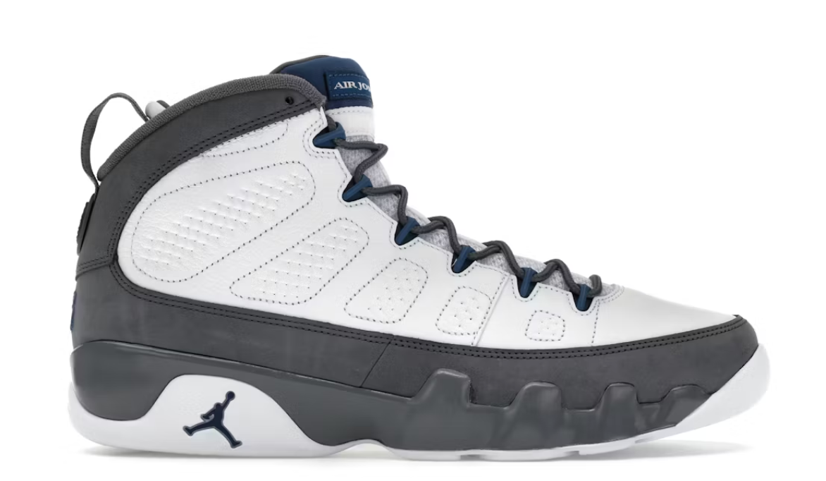 Jordan 9 Retro Flint Grey French Blue (2026)