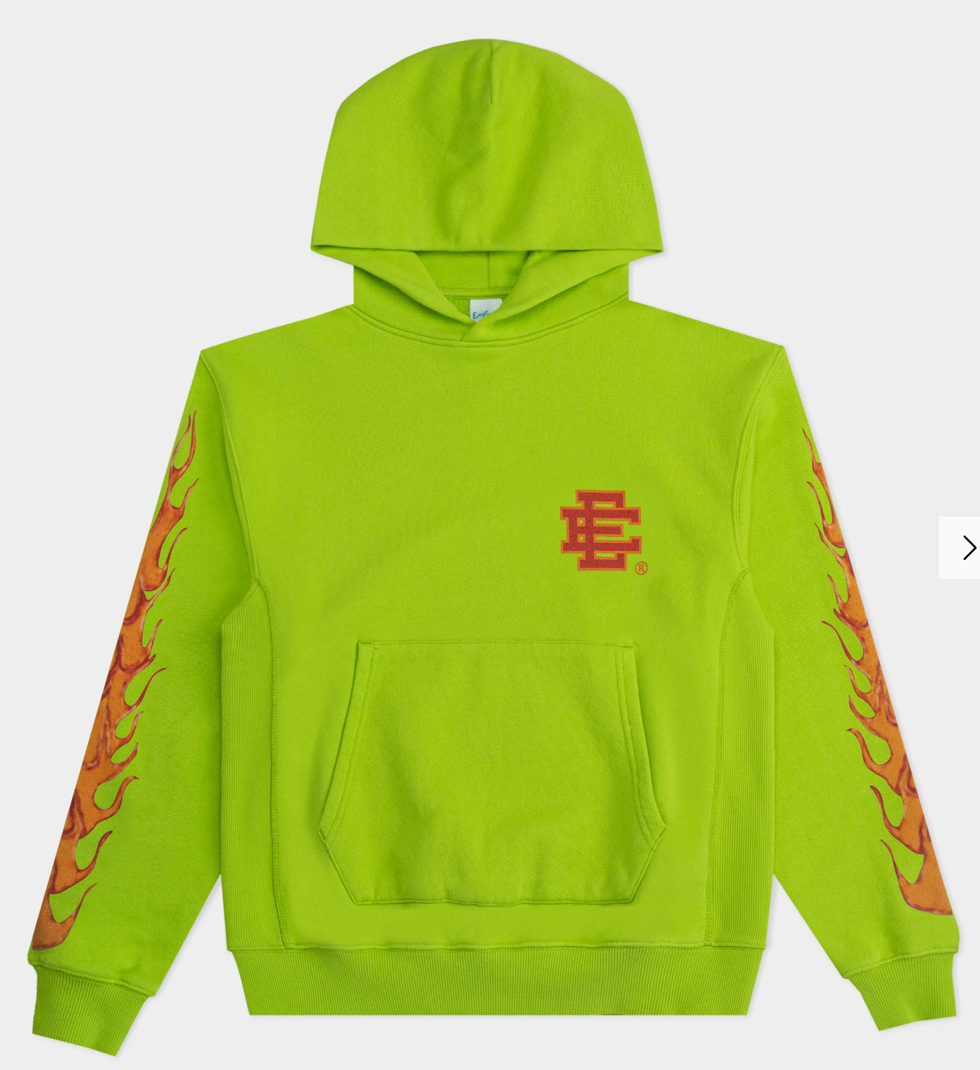 Eric Emanuel EE Basic Flame Hoodie & Sweatpants Set Green