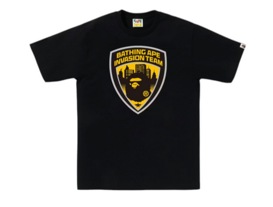 BAPE Security Emblem Tee Black