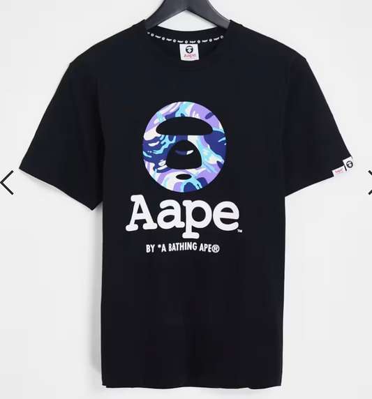 AAPE by A Bathing Ape OG Moonface T-shirt Black