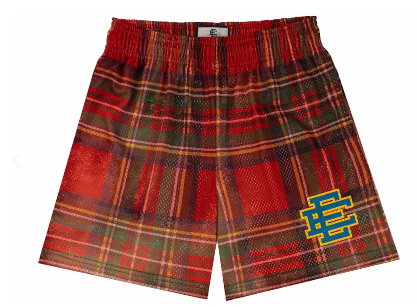 Eric Emanuel EE Basic Short Red/Brown Plaid