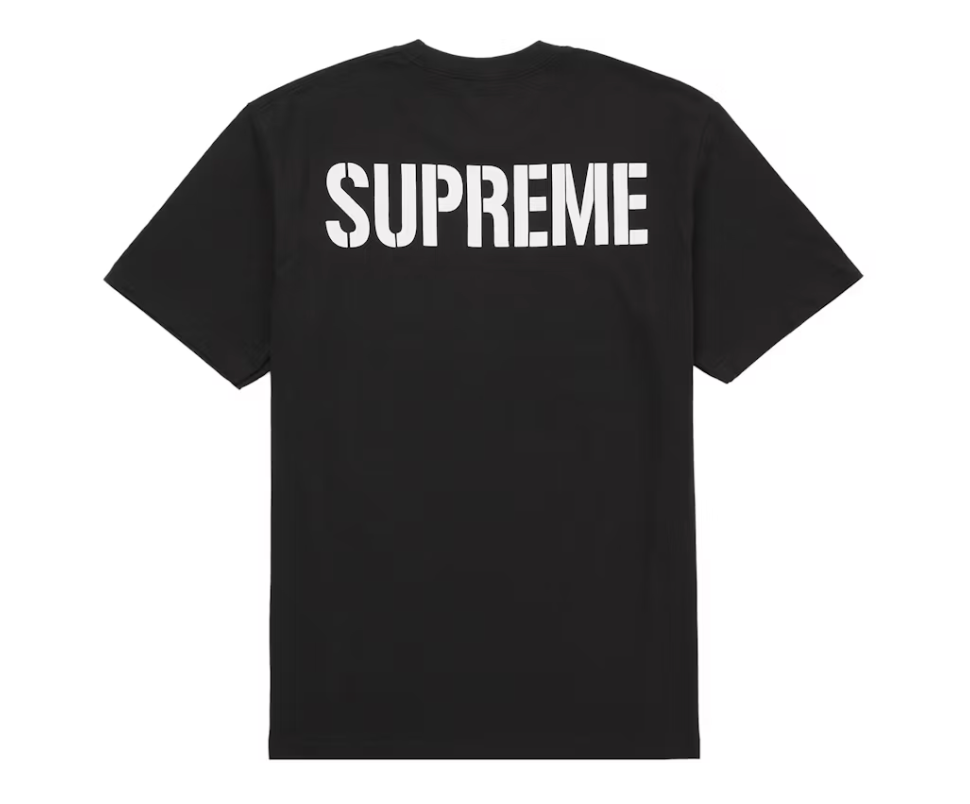 Supreme World Famous Tee Black