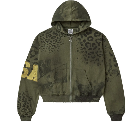 Vale Forever Safari Zip Up Olive