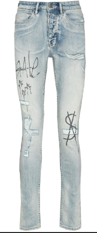 Ksubi Van Winkle Grafitti Denim