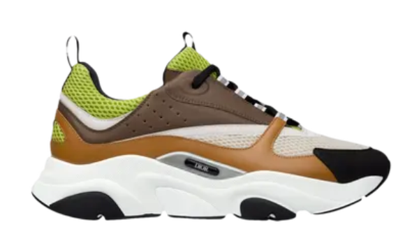 Dior B22 Brown Lime Green