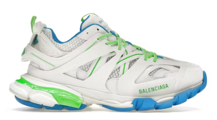 Balenciaga Track White Blue Green