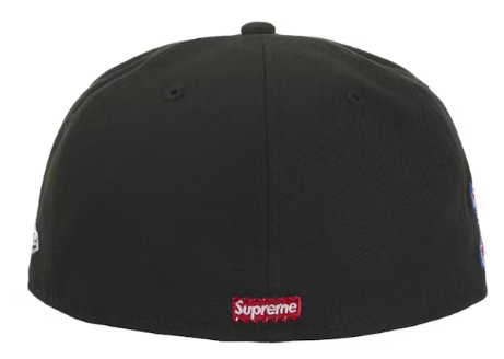 Supreme Swarovski S Logo New Era 59Fifty Fitted Hat Black