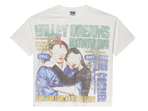 Vale Forever Robot Bling Tee White