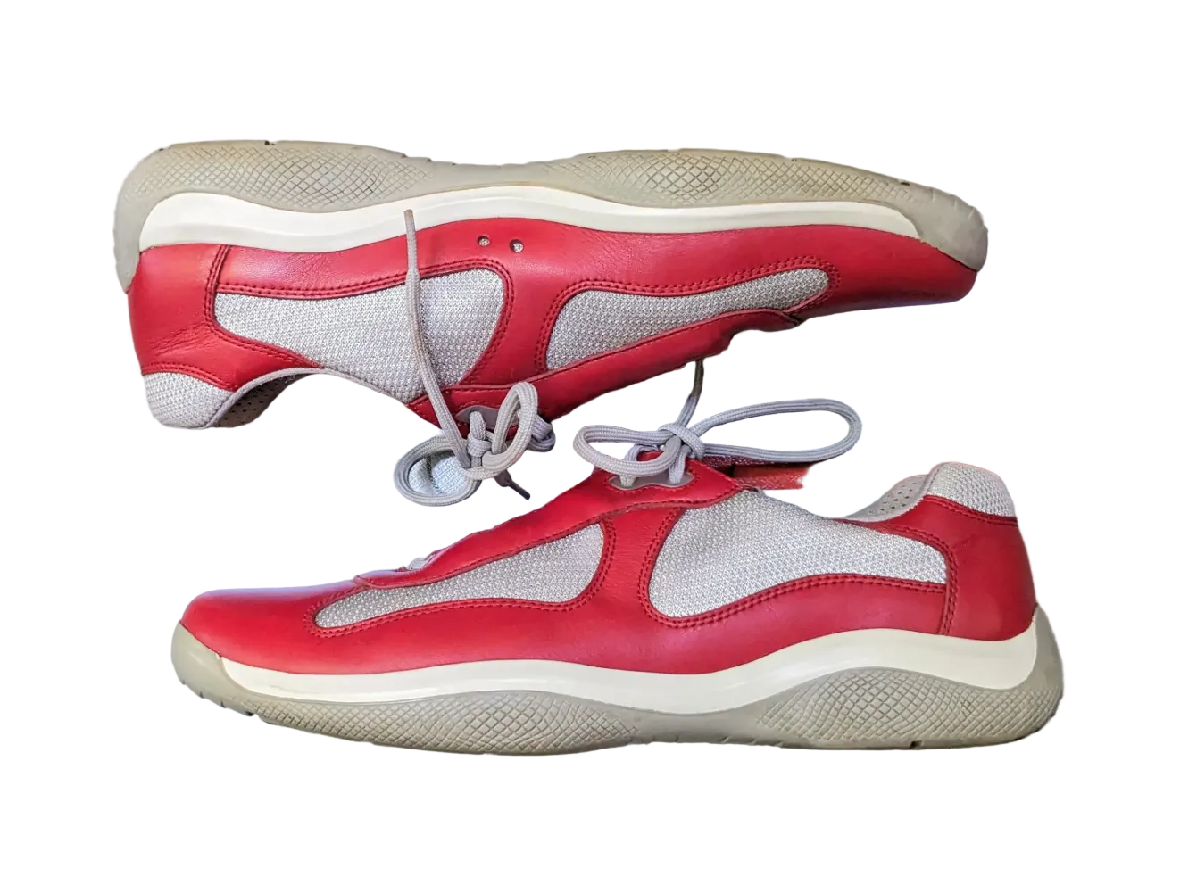 Prada America’s Cup Original Sneakers Red