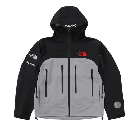 Supreme The North Face Taped Seam Shell Jacket Grey