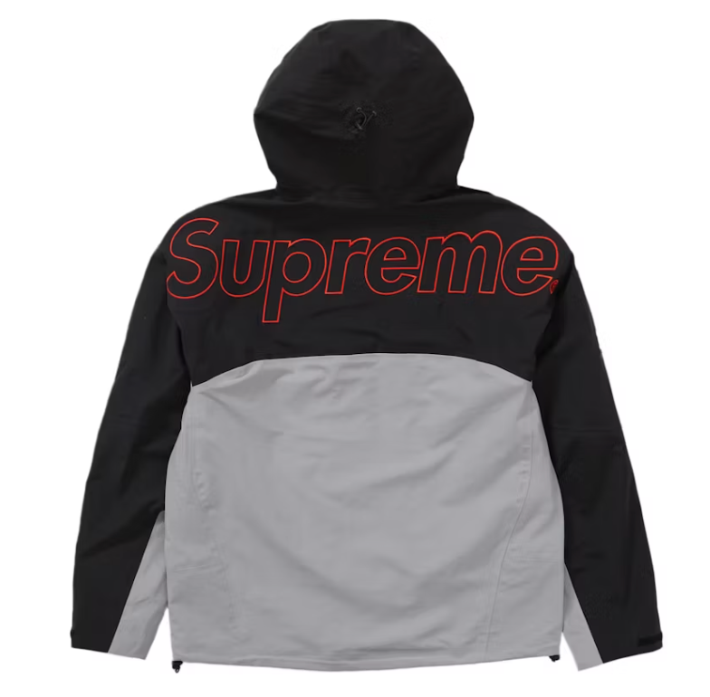 Supreme The North Face Taped Seam Shell Jacket Grey