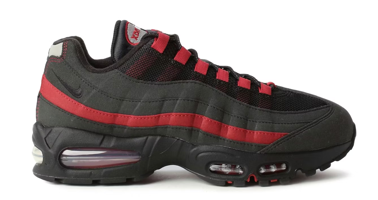 Nike Air Max 95 OG Big Bubble Black Crimson Grey