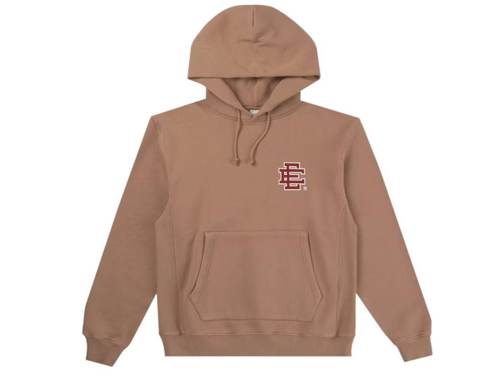 Eric Emanuel EE Basic/Core Hoodie & Sweatpants Set Light Brown/Brick Red