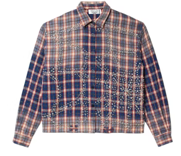 Vale Forever American Cup L/S Flannel Navy/Red
