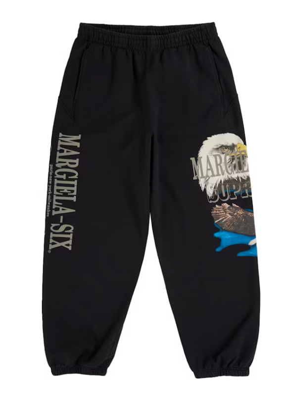 Supreme MM6 Maison Margiela Eagle Sweatpant Black