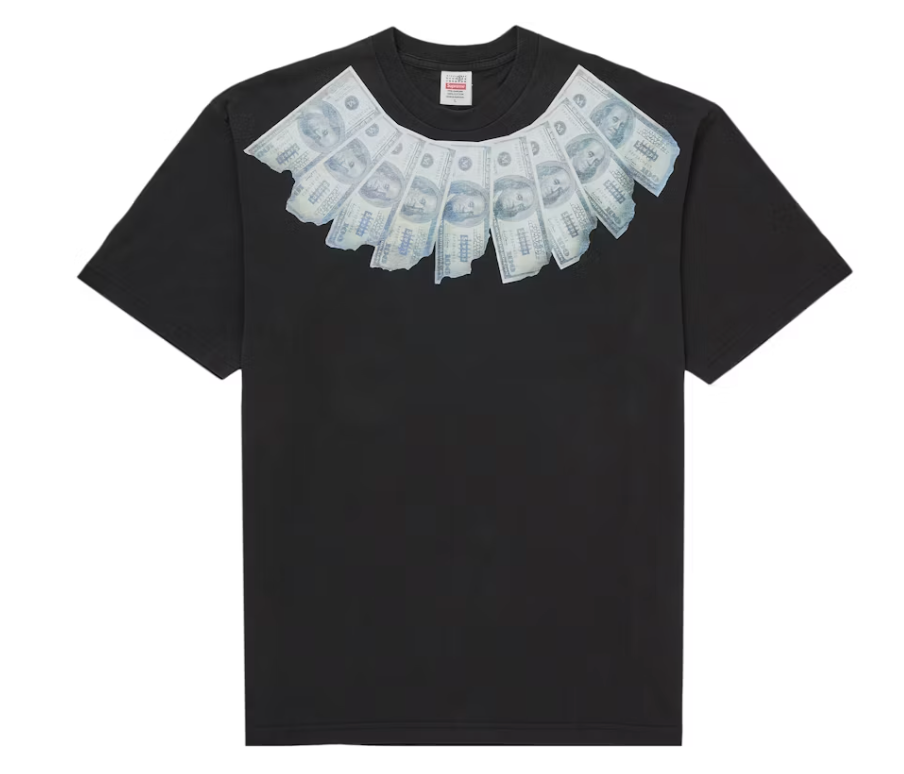 Supreme MM6 Maison Margiela Money S/S Top Black