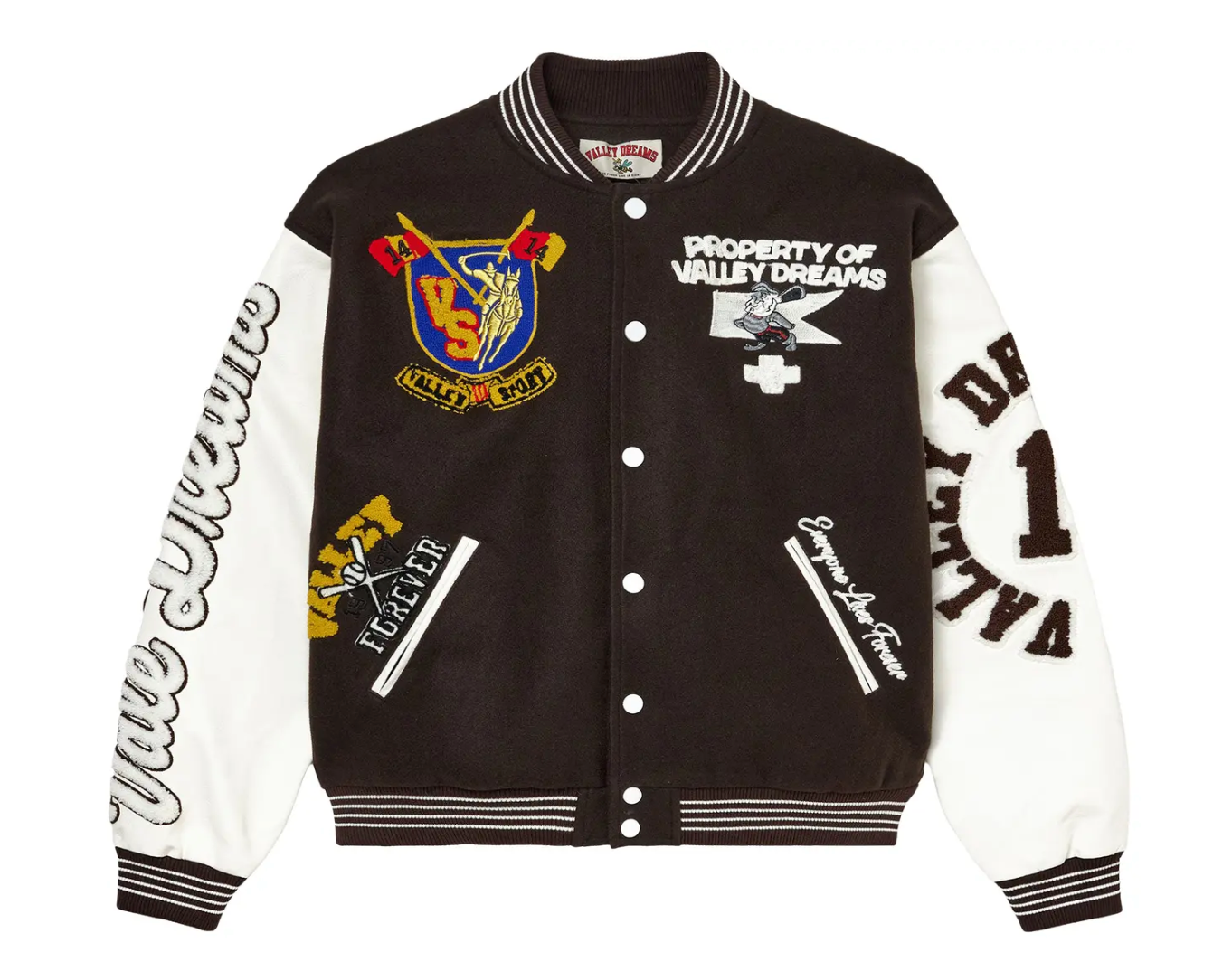 Vale Forever Alumni Varsity Brown